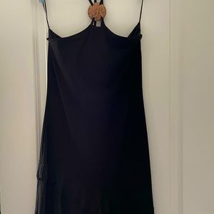 Vintage Black Halter dress VS Fashion’s Best Kept Secret BRA TOP